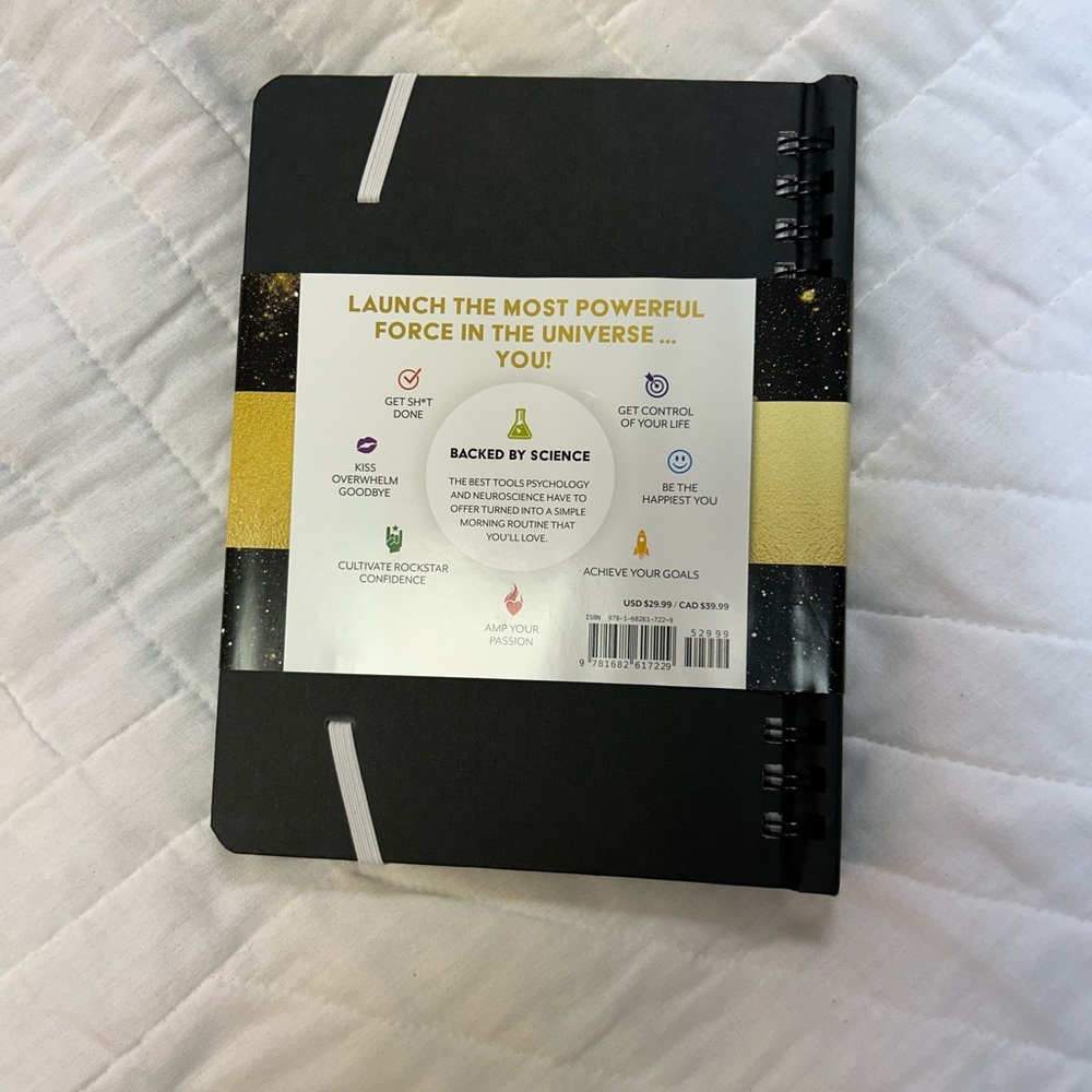 Mel Robbins The 5 Second Journal: The Best Daily Journal - never used - Picture 4 of 4